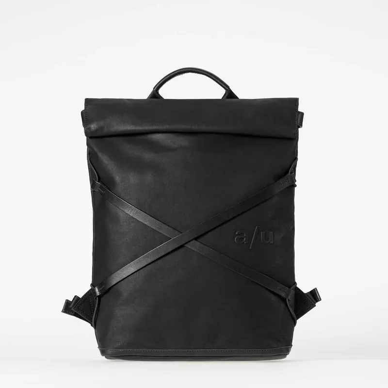 aunts & uncles aunts & uncles Japan Yokohama Rolltop Rucksack mit 13" Notebookfach black, Black, – Produktbild 1 von 1