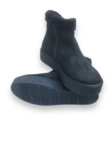 Werner 1911 Werner 1911 Schneefuchs-Boots aus kbT-Leder, Schwarz, – Produktbild 1 von 3