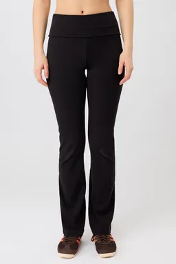 mandala MANDALA Damen vegan Hose Classic Rolldown Schwarz – Produktbild 1 von 1