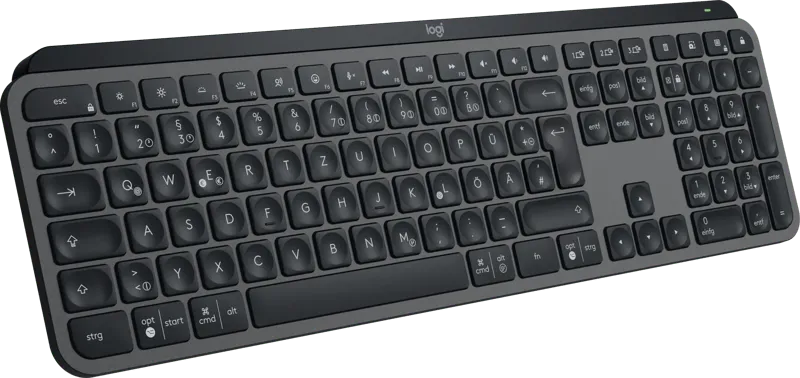 Logitech Logitech MX Keys S Graphite | 920-011565 | schwarz - LEDs weiß, Graphite, – Produktbild 3 von 7