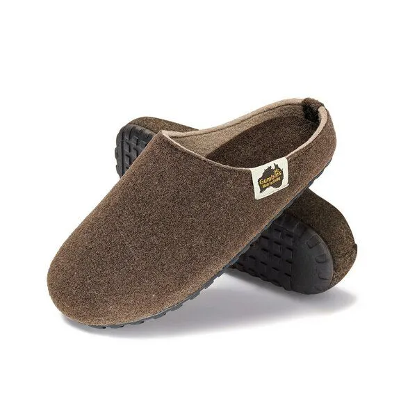 Gumbies Gumbies Slipper - Nachhaltige Hausschuhe für Damen und Herren, Braun, – Produktbild 1 von 4