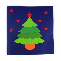 El Puente El Puente Pop-Up- Grußkarte "Weihnachtsbaum" | Fair Trade & Handmade aus Bangladesch – Produktbild 1 von 1