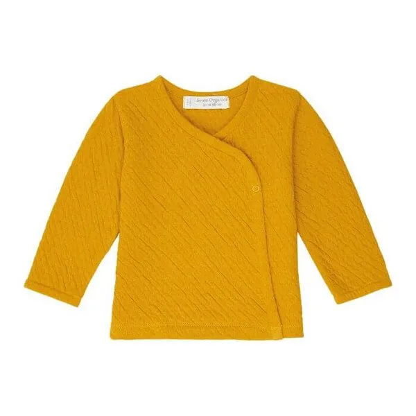 Sense Organics sense-organics Baby Wickeljacke *YURI* Mustard GOTS Bio | Sense Organics – Produktbild 1 von 4