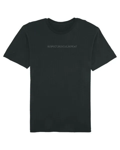 Human Family Human Family Herren Rundhals Bio T-Shirt "Actor - Respect", Weiss, – Produktbild 3 von 3