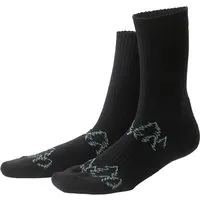 Living Crafts Living Crafts - Unisex Wandersocken - Schwarz (79% Bio-Wolle; 18% Polyamid; 3% Elasthan), Nachhaltige Mode, Bio Bekleidung, Schwarz, – Produktbild 3 von 3