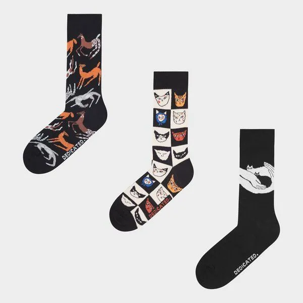 Dedicated DEDICATED Box mit 3 Paar Socken - ENIKO EGED – Produktbild 2 von 2