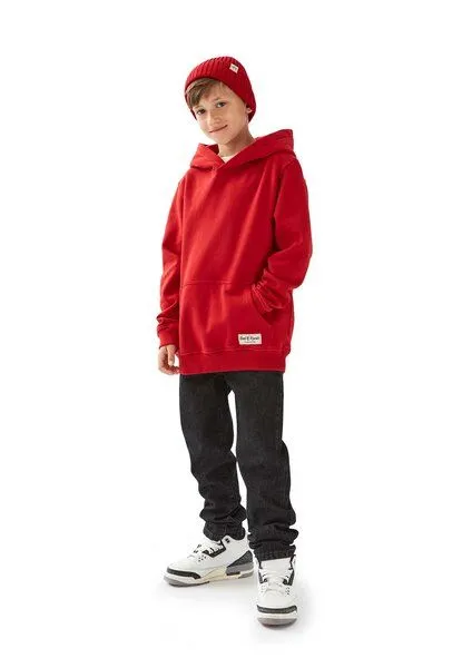 Band of Rascals Band of Rascals Plain Hooded, Red, – Produktbild 3 von 4