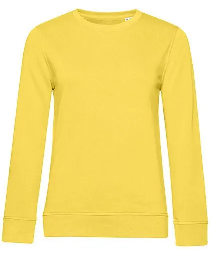 B&C Collection B&C Collection Damen Inspire Crew Neck Sweatshirt, Yellow, – Produktbild 2 von 3