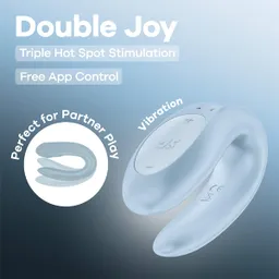 Satisfyer Satisfyer Double Joy Connect App, 9 cm – Produktbild 1 von 1