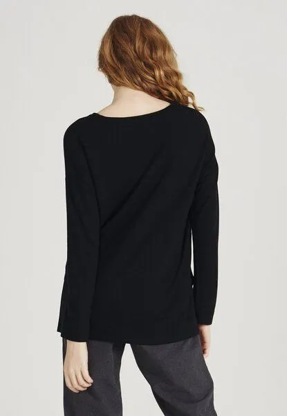 Givn Berlin Givn Berlin Damen Sweater aus TENCEL Modal "Jules", Black, – Produktbild 3 von 4