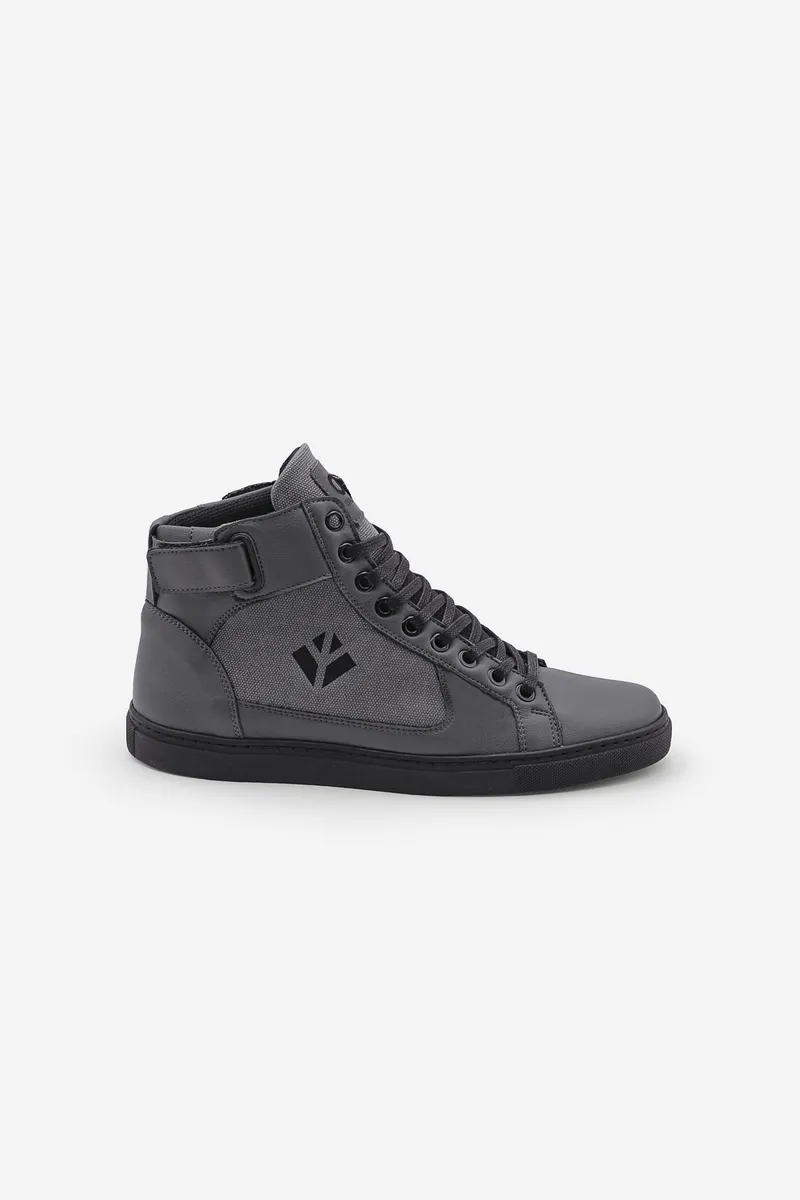 COG COG Herren vegan Sneaker Wallace Zipper, Grau, – Produktbild 1 von 2