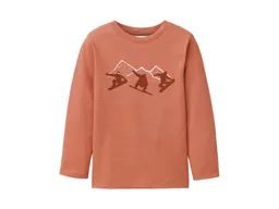 People Wear Organic People Wear Organic Langarm-Shirt Bio-Baumwolle (kbA) rost 122/128 – Produktbild 1 von 1