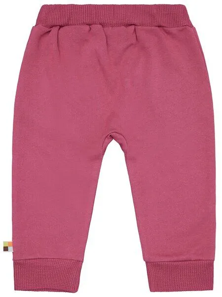 loud + proud loud + proud Babys & Kinder Weiche Sweathose, GOTS-zertifiziert, Rouge(pink), – Produktbild 1 von 4