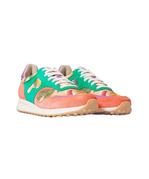 PANAFRICA PANAFRICA Arusha - Unisex Recycling Sneaker, Corail (rosa), – Produktbild 2 von 4