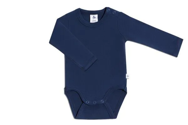 Leela Cotton Leela Cotton Baby Kinder Body Langarm Bio-Baumwolle Rippjersey 2005, Ingido, – Produktbild 1 von 3
