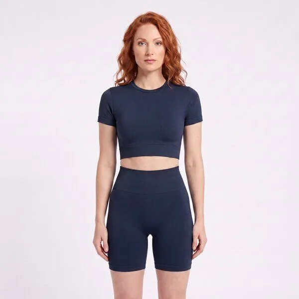 TAO Sportswear TAO Sportswear Tighty Functional Shortcutted Shirt, Black iris, – Produktbild 1 von 3