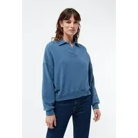 Givn Berlin Givn Berlin Sweater GBRESA aus recycelter Baumwolle mit Kragen, Distant blue, – Produktbild 1 von 1