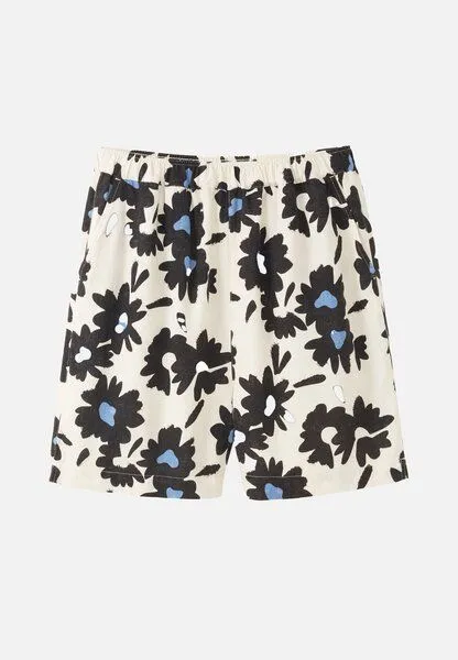 recolution Damen Shorts aus Leinen und LENZING ECOVERO Viskose Mix - FIR BLOOM - recolution, Electric blue (blau), – Produktbild 1 von 1