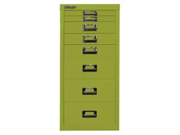 Bisley Bisley Schubladenschrank 8 Schübe, DIN A4 grün – Produktbild 1 von 1