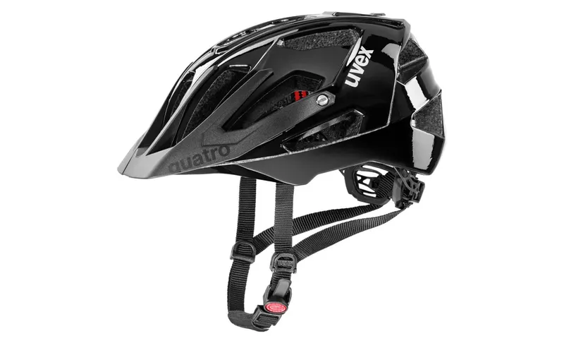 Uvex Uvex quatro Unisex Fahrradhelm - black, Schwarz, – Produktbild 2 von 2