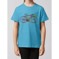 watabout.kids watabout.kids T-Shirt Kinder Fahrräder, Aqua blue, – Produktbild 1 von 1