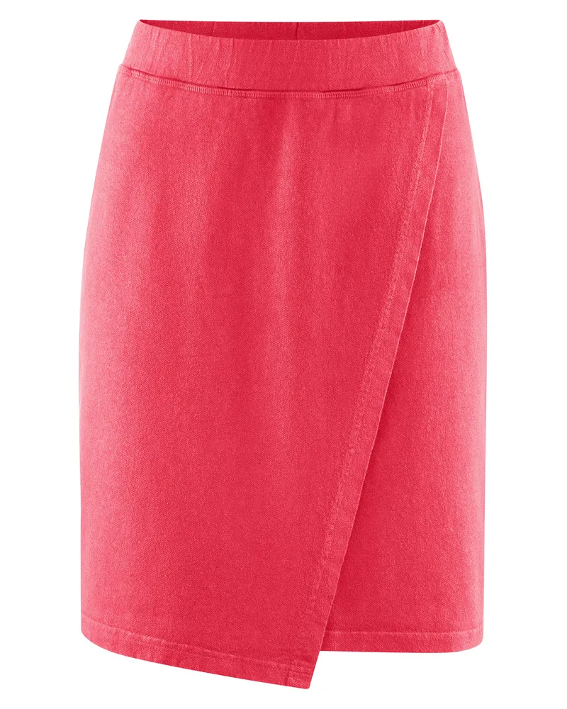 HempAge Hempage Damen vegan Wickelrock In Magnolienrosa, Rosa, – Produktbild 1 von 2