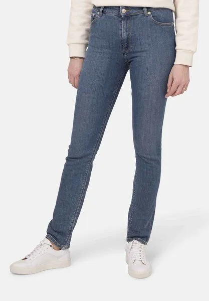 MUD Jeans MUD Jeans Jeans Straight Fit - Swan, Strong blue, – Produktbild 1 von 4