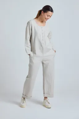 Flax and Loom Leinen Jumpsuit Modell: Clara – Produktbild 1 von 1