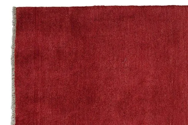 Rugtales Gabbeh Rot „Rugtales“ aus Schurwolle, 153x198 cm, Rot, – Produktbild 4 von 4
