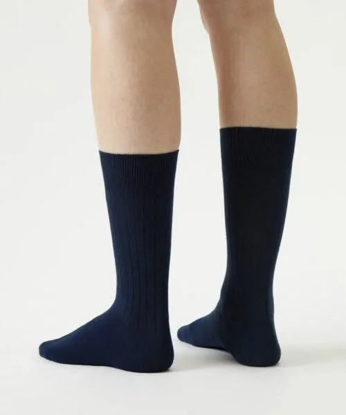 von Jungfeld von Jungfeld Gerippte Socken, Blau, – Produktbild 2 von 4