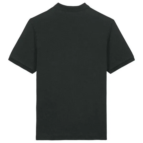 YTWOO YTWOO Nachhaltiges Unisex-Poloshirt im Vintage-Look – Mid-Light, Hydro, – Produktbild 3 von 3