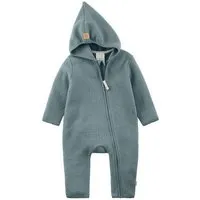 hessnatur hessnatur Fleece-Overall aus reiner Bio-Baumwolle, Atlantikblau, – Produktbild 1 von 1