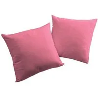 Nature by Adam Nature by Adam Kissenhülle aus 100% Bio-Baumwolle - Made in Germany - Uni Collection, Pink, – Produktbild 1 von 1