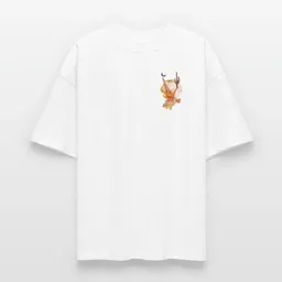 Eukidien Eukidien The Explain Later Tee · Oversized T-Shirt aus Bio-Baumwolle · Weiß – Produktbild 1 von 1