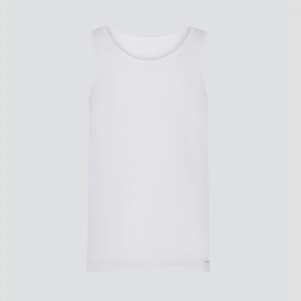 comazo|earth comazo|earth Fairtrade Unterhemd Single Jersey | GOTS zertifiziert, Weiss, – Produktbild 3 von 4