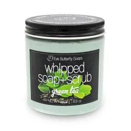 Eve Butterfly Soaps Eve Butterfly Soaps Whipped Soap+Scrub "Green Tea" – Produktbild 1 von 1