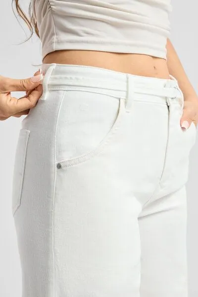 DAWN Damen Jeans BLINK High Waist Wide DAWN Bio-Baumwolle, Off white, – Produktbild 5 von 5