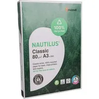 Mondi 500 Blatt mondi Recycling-Kopierpapier "Nautilus Classic" DIN A3, 80 g/m² – Produktbild 1 von 1