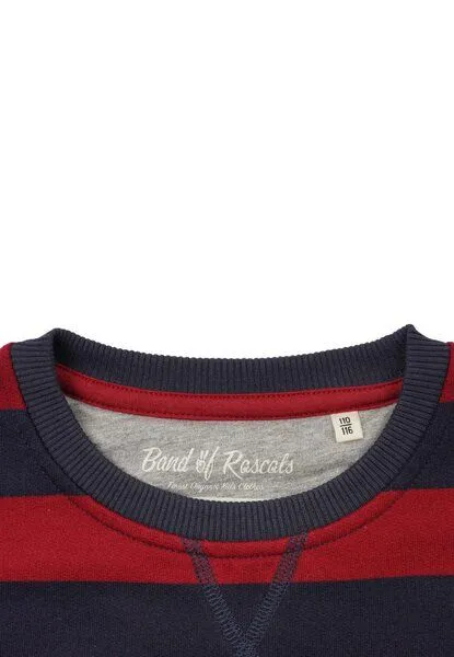Band of Rascals Band of Rascals Striped Sweat, Navy-red, – Produktbild 3 von 4