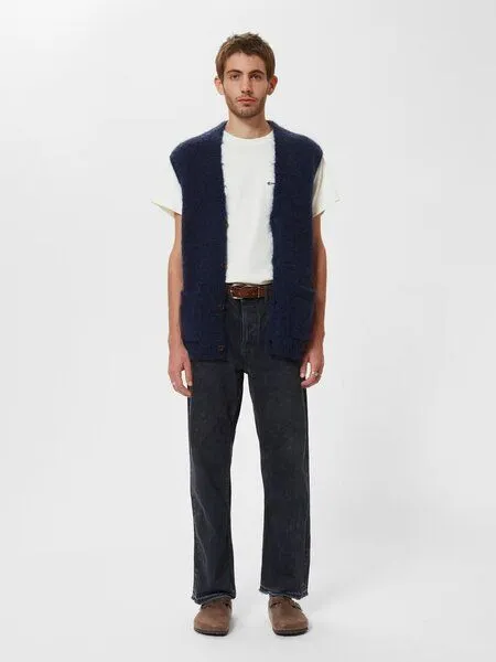 Nudie Jeans Nudie Jeans - Weste Svempa, Blau (navy), – Produktbild 1 von 3