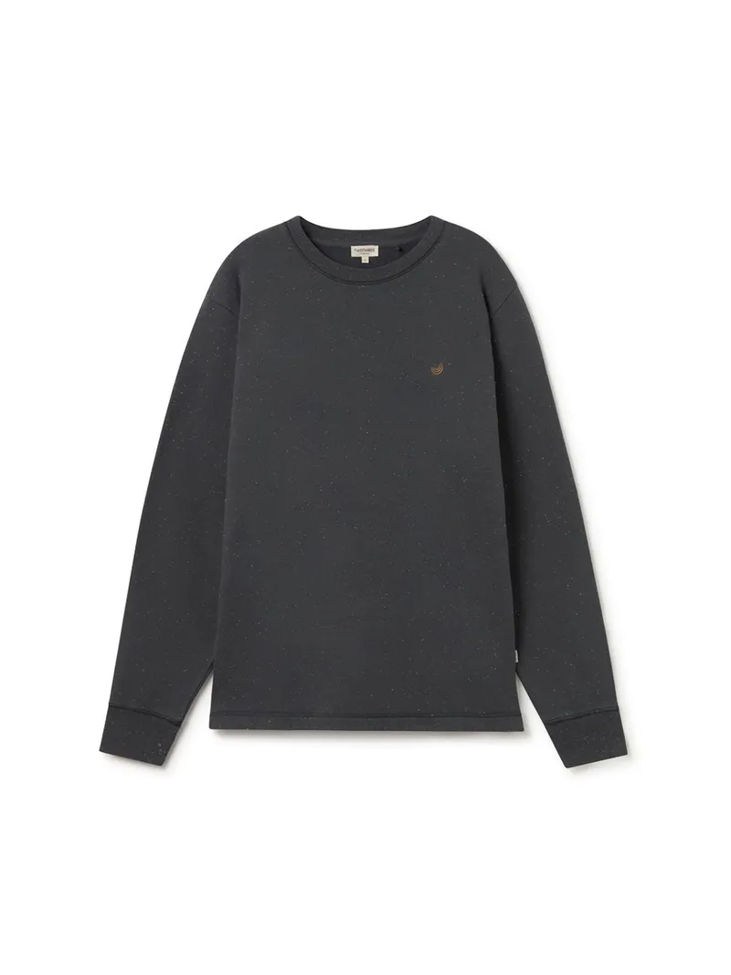 TWOTHIRDS TWOTHIRDS Herren vegan Sweatshirt Neiafu Dunkelsand, Dunkelgrau, – Produktbild 1 von 2