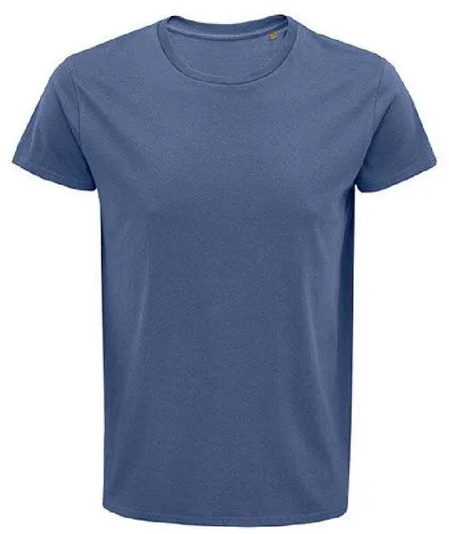 Sol's Sol's Herren T-Shirt Kurzarm Rundhals aus Bio - Baumwolle, Denim, – Produktbild 1 von 4