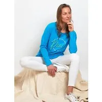 SPARKLES OF LIGHT SPARKLES OF LIGHT Yoga Shirt | PEACE WITH ME & YOU, Blau, – Produktbild 1 von 1