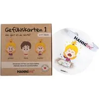 Hanniline Gefühlskarten für Kinder zwischen 2-7 Jahren 20 Motive und Gefühlsuhr Maße 15 x 15 x 2 cm – Produktbild 1 von 1