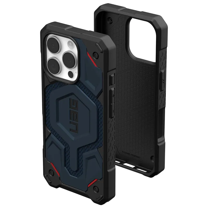 Urban Armor Gear MagSafe-Hülle für Apple iPhone 16 Pro, Urban Armor Gear, Monarch Pro Kevlar, Marineblau – Produktbild 1 von 1