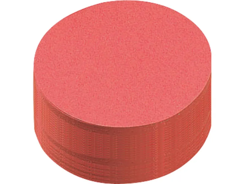 250 Blatt Moderationspapier Kreise 9,5 cm rot – Produktbild 1 von 1