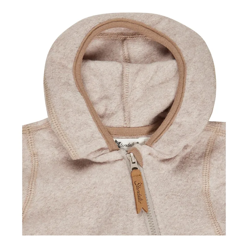 Sterntaler Sterntaler Safari Baumwollfleece-Overall, Beige, – Produktbild 2 von 3