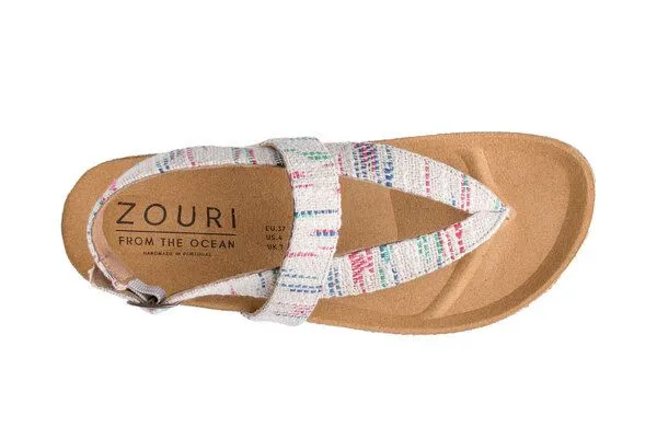 Zouri Zouri Vegane Sandalen ISLE, Desert, – Produktbild 3 von 4