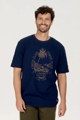 KOMODO KOMODO Herren vegan T-Shirt Grand Hotel Navy – Produktbild 1 von 1