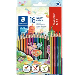 Staedtler Staedtler Buntstift Staedtler Farbstift Noris dreikant 187 C12P1 1 Set – Produktbild 1 von 1